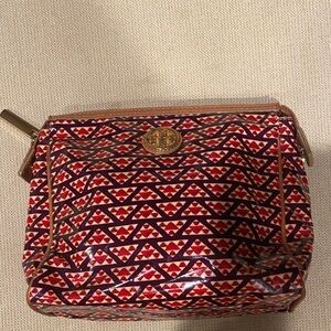 Tory Burch Women's Patterned Cosmetic Pouch.
